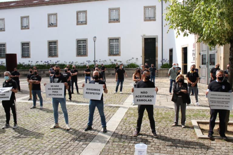 PSP e GNR de Braga contra a proposta do Governo para subsídio de risco