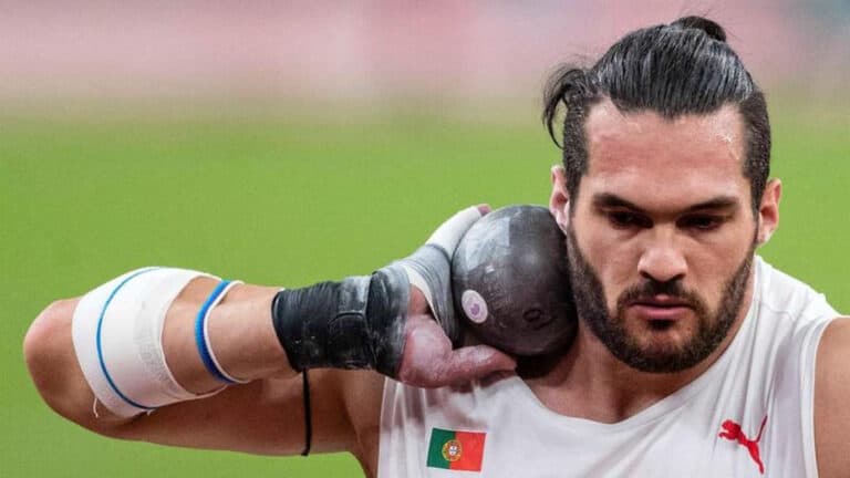 Francisco Belo falha final do lançamento do peso