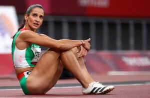 Cátia Azevedo bastante satisfeita mesmo sem recorde pessoal