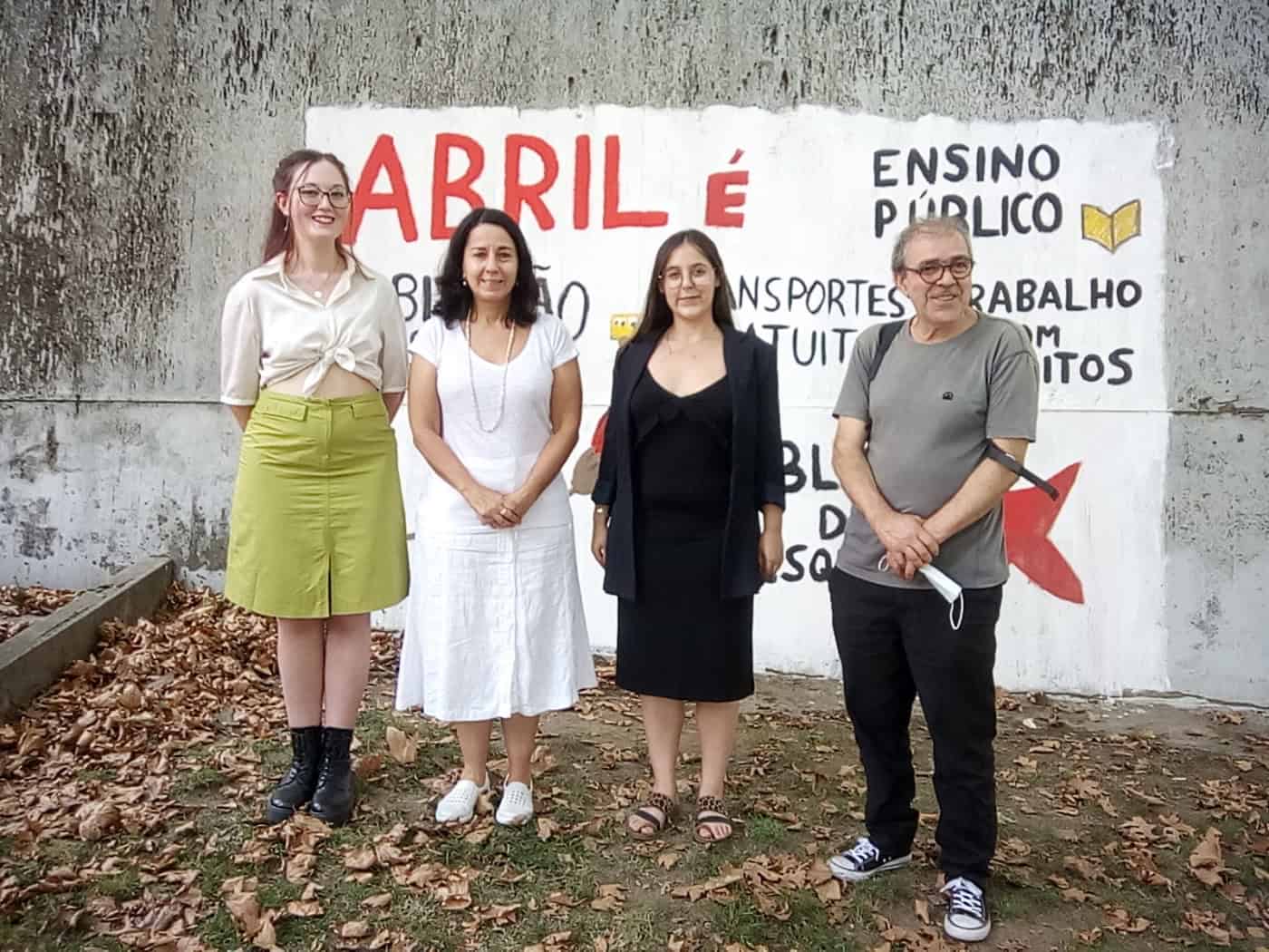 Marta Dias quer mostrar que os jovens estão atentos às questões políticas