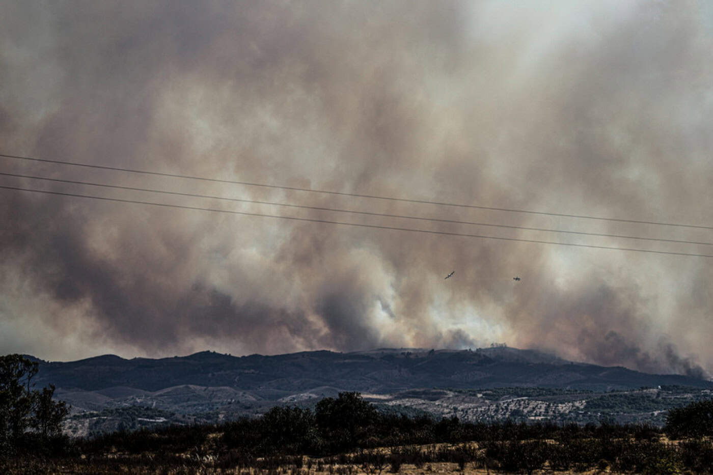 Incêndio em Castro Marim mobiliza mais de 600 bombeiros