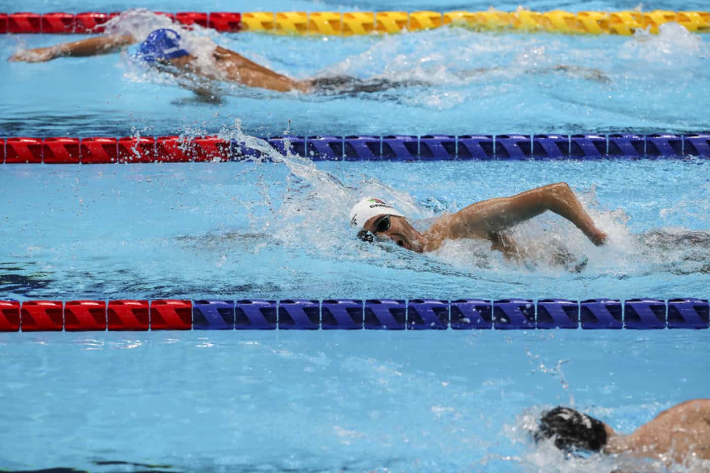 Paralímpicos. David Grachat fora da final de natação dos 400 metros livres S9