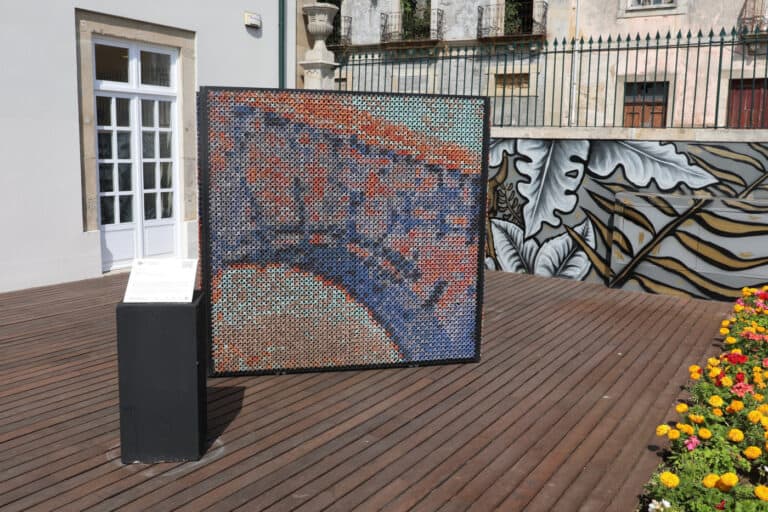 Peça artística inspirada no Quadrilátero chega a Barcelos