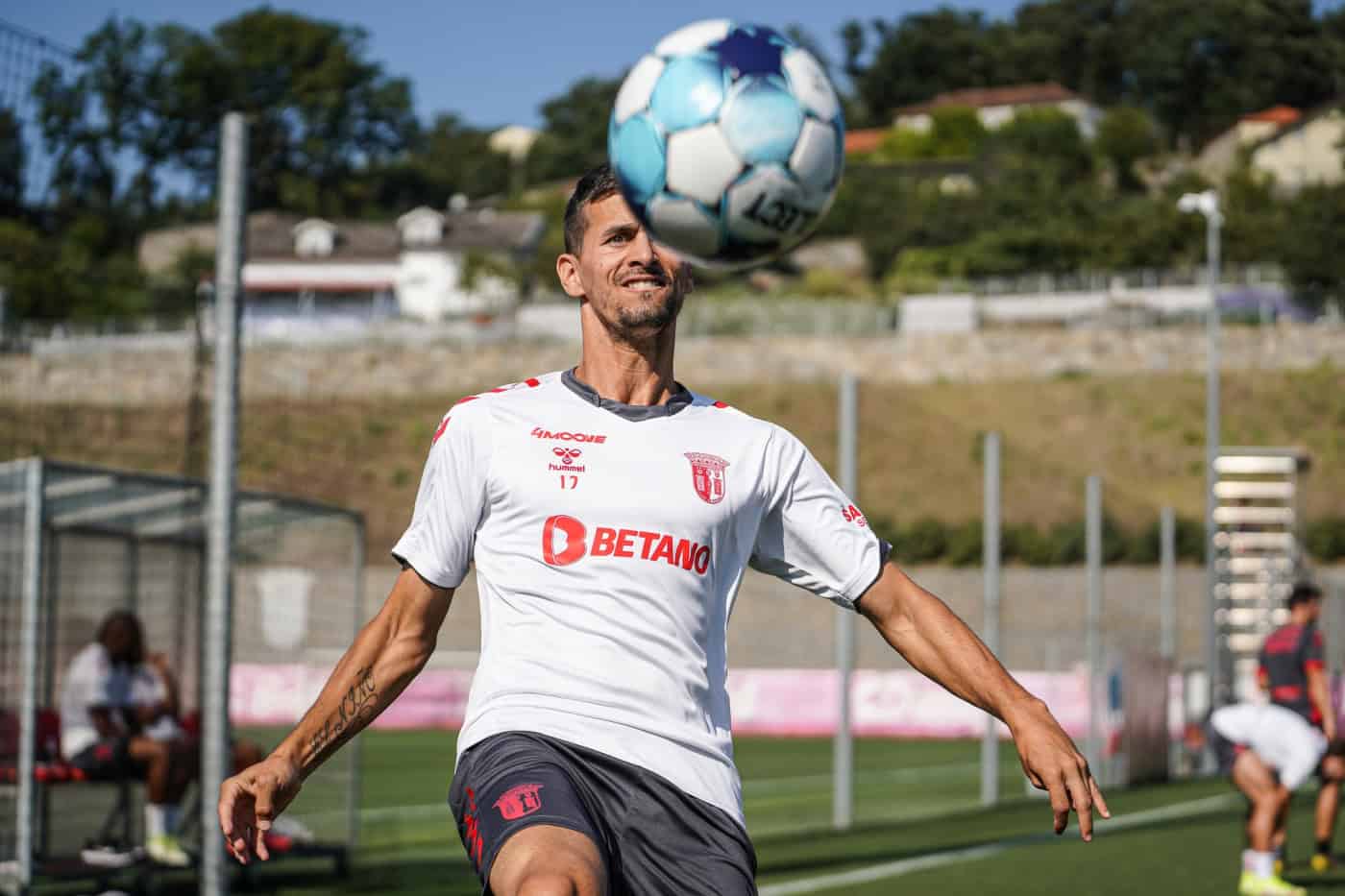Rui Fonte emocionado na hora da despedida do SCB