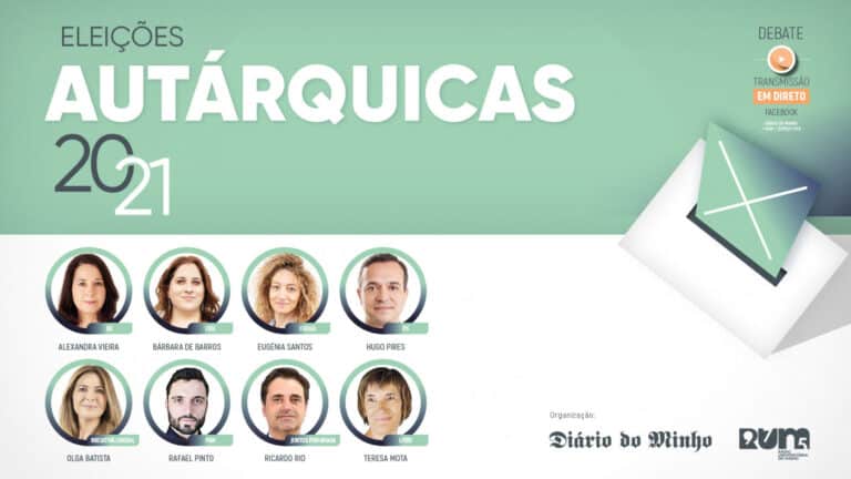 RUM/Diário do Minho promovem debate com todos os candidatos esta noite