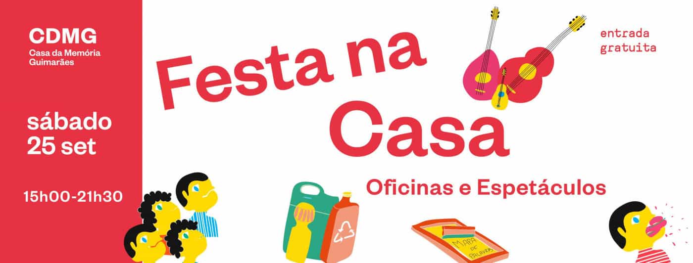 Este sábado há Festa na Casa da Memória de Guimarães
