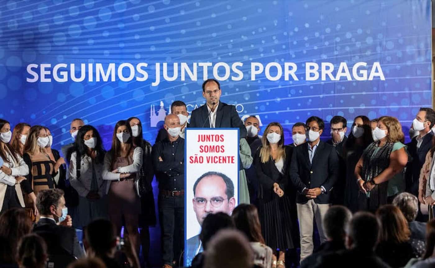 Daniel Pinto, da coligação Juntos por Braga, eleito em S. Vicente