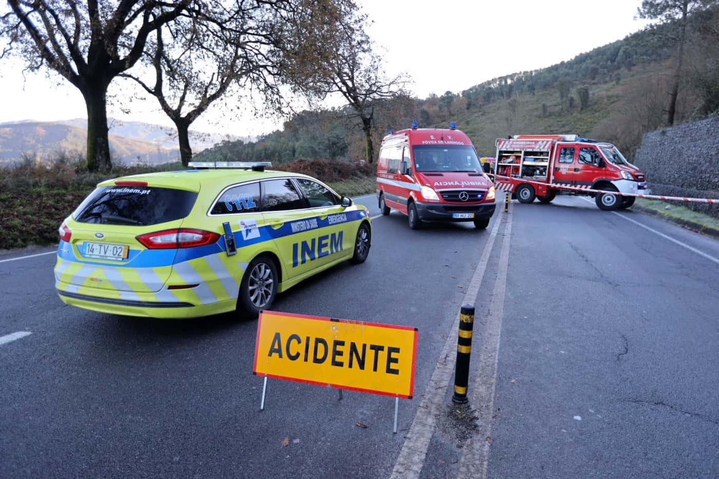 Distrito de Braga regista aumento do nº de vítimas mortais e feridos graves