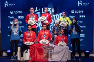 Vanessa Carvalho e Francisco Rodrigues ganham São Silvestre de Braga