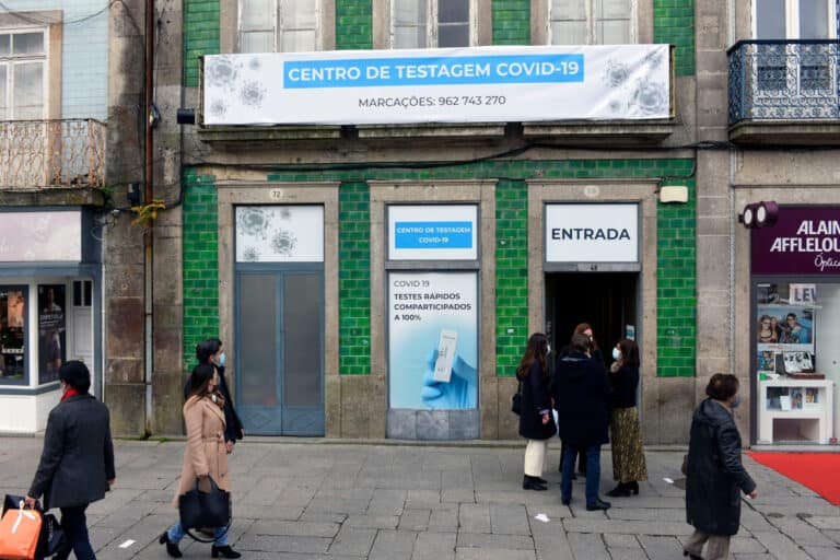 Conheça a localização dos centros de testagem à covid-19 gratuitos em Braga