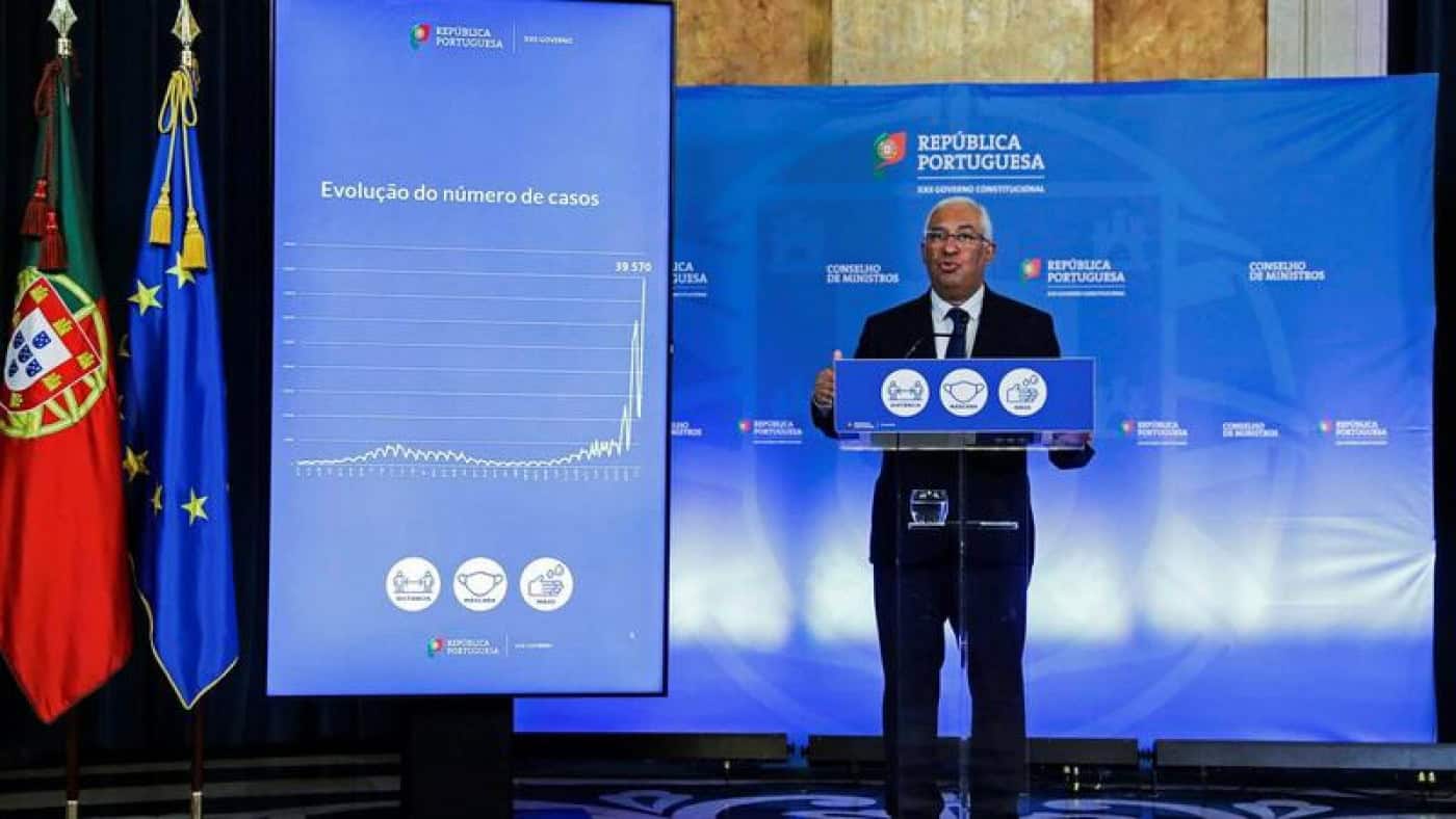 "Há condições para se avançar com cautela." Costa fala em situação "tranquila"