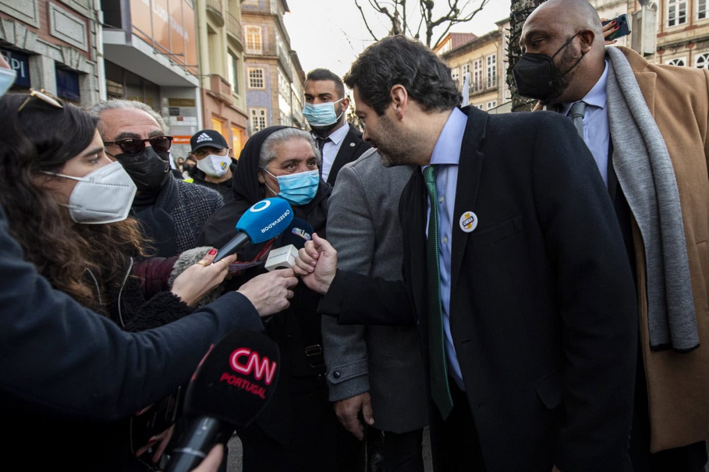 André Ventura assume objetivo de eleger dois deputados por Braga
