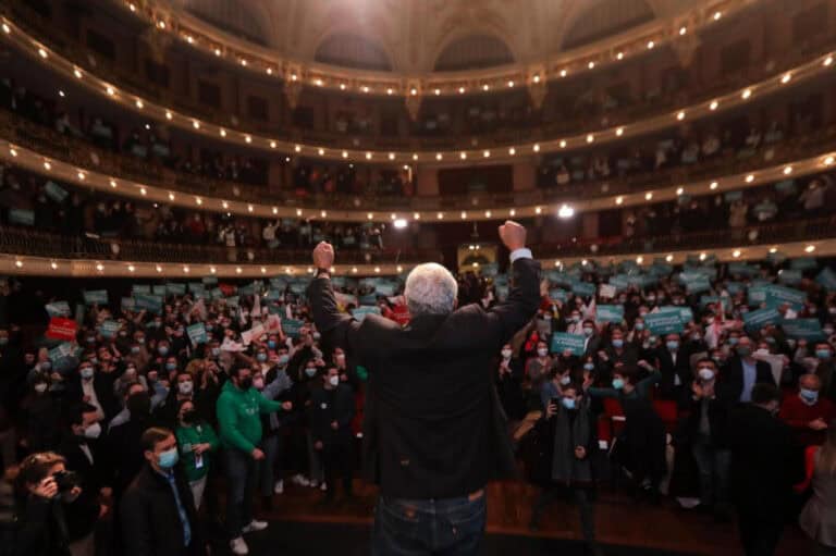 "As eleições só estão ganhas no dia 30. Ganham-se com o voto posto na urna"