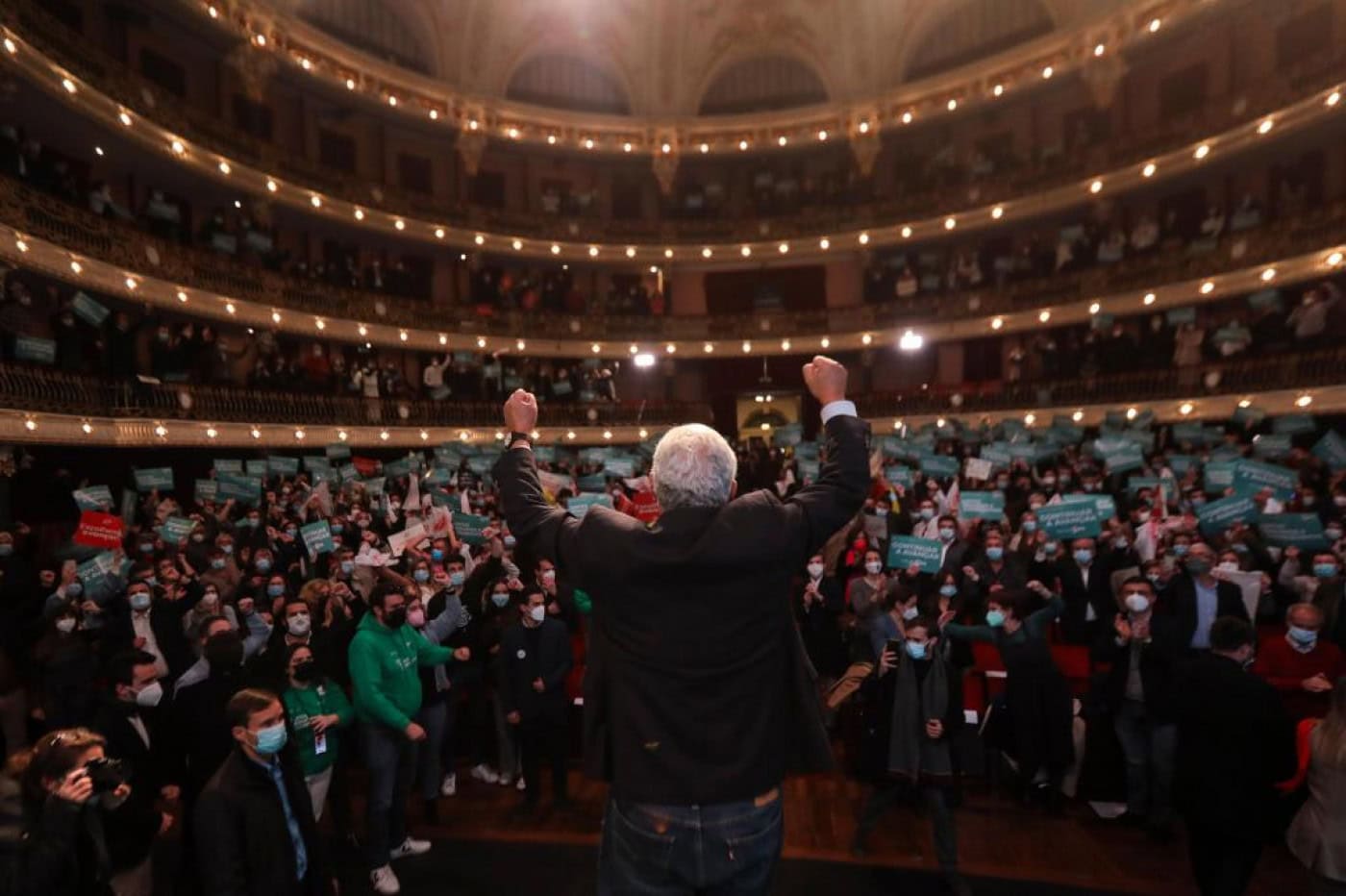 "As eleições só estão ganhas no dia 30. Ganham-se com o voto posto na urna"