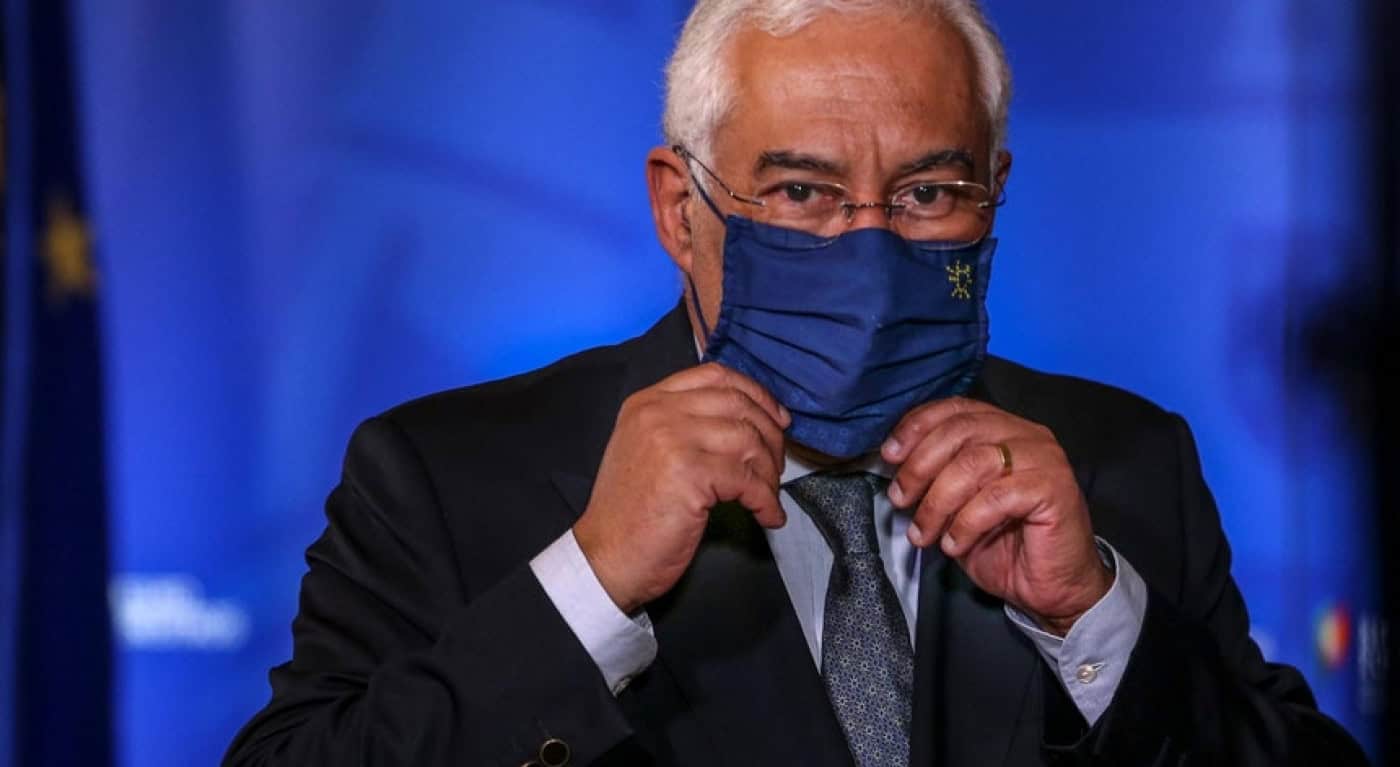 António Costa testa positivo à covid-19