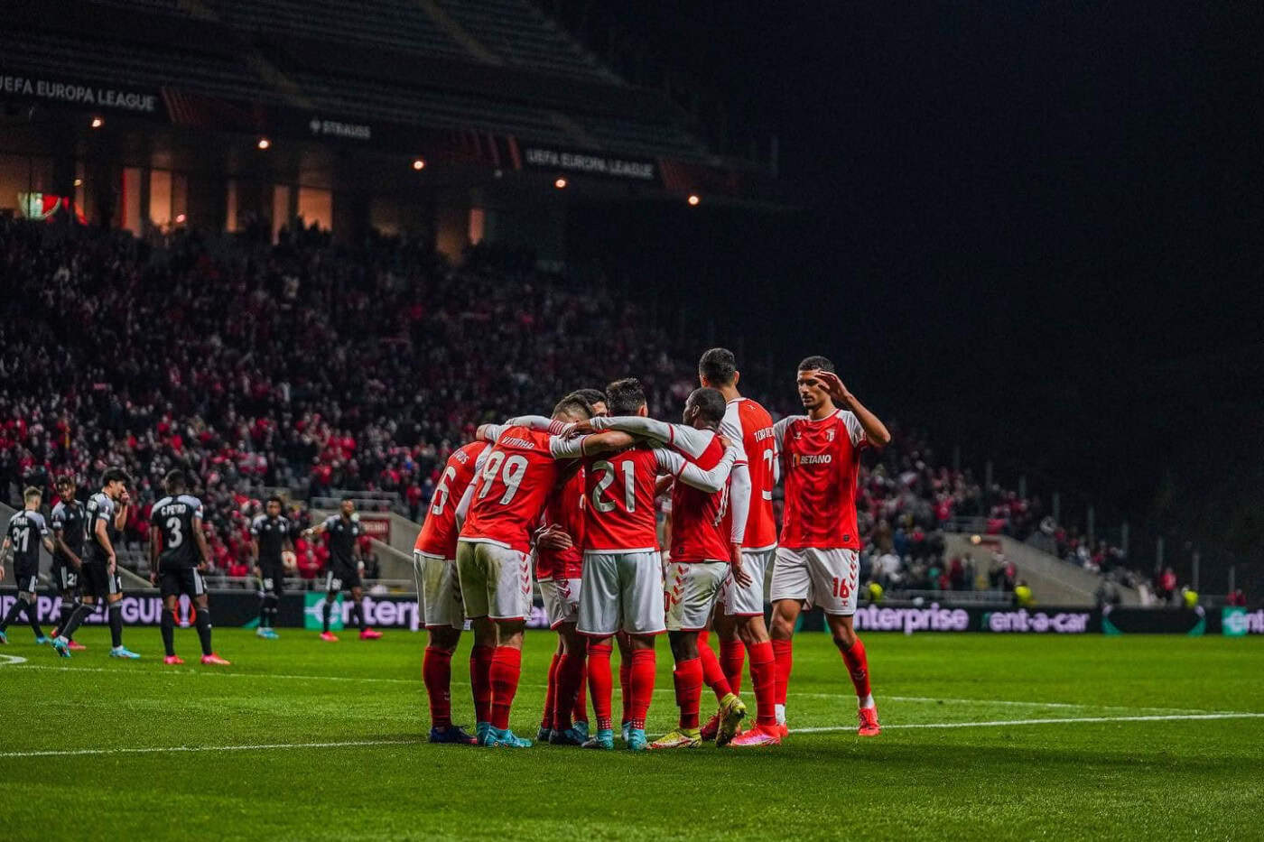 SC Braga vai defrontar o Mónaco nos oitavos de final da Liga Europa