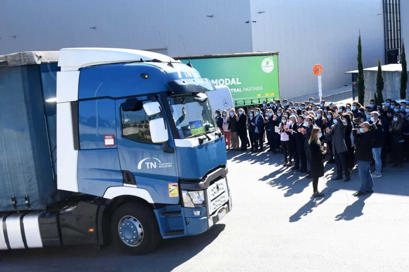 Famalicenses enviam quase 100 toneladas de bens para a Ucrânia