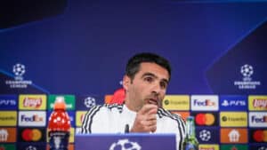 Nélson Veríssimo quer viver uma "grande noite europeia" frente ao Liverpool&nbsp;