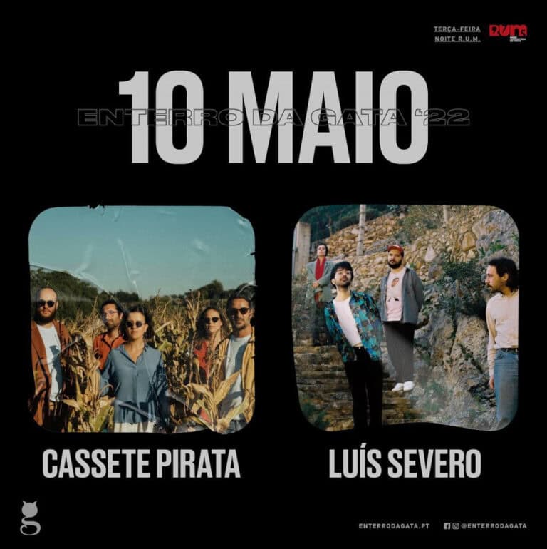 Cassete Pirata e Luís Severo confirmados no Enterro da Gata