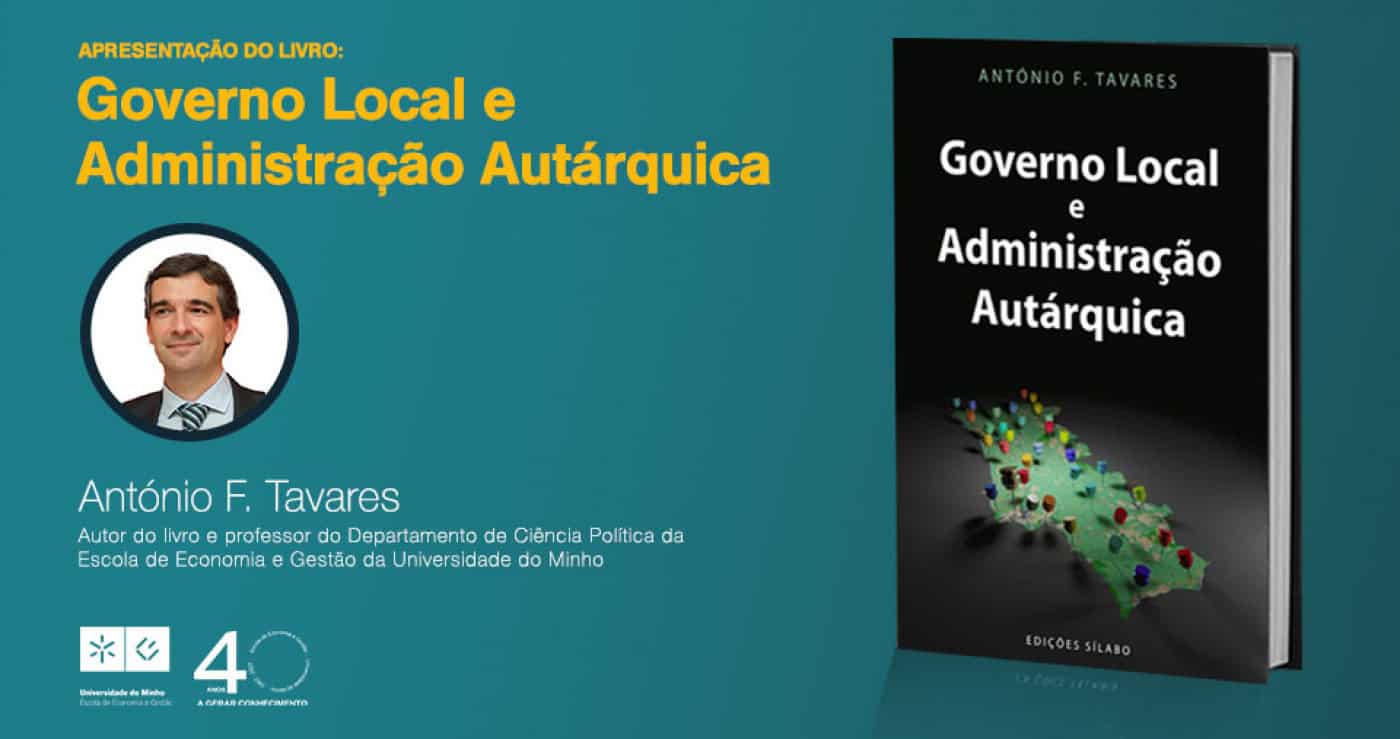 Docente da EEG lança o livro&nbsp;“Governo Local e Administração Autárquica”