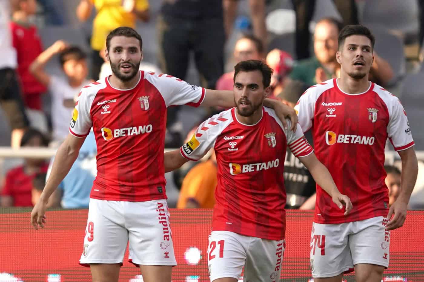 'Histórico' Ricardo Horta dá vitória ao Sporting de Braga frente ao Arouca