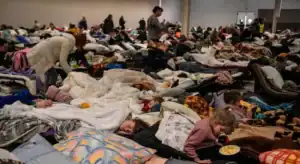 Guerra impulsiona recorde de deslocados para 100 milhões de pessoas