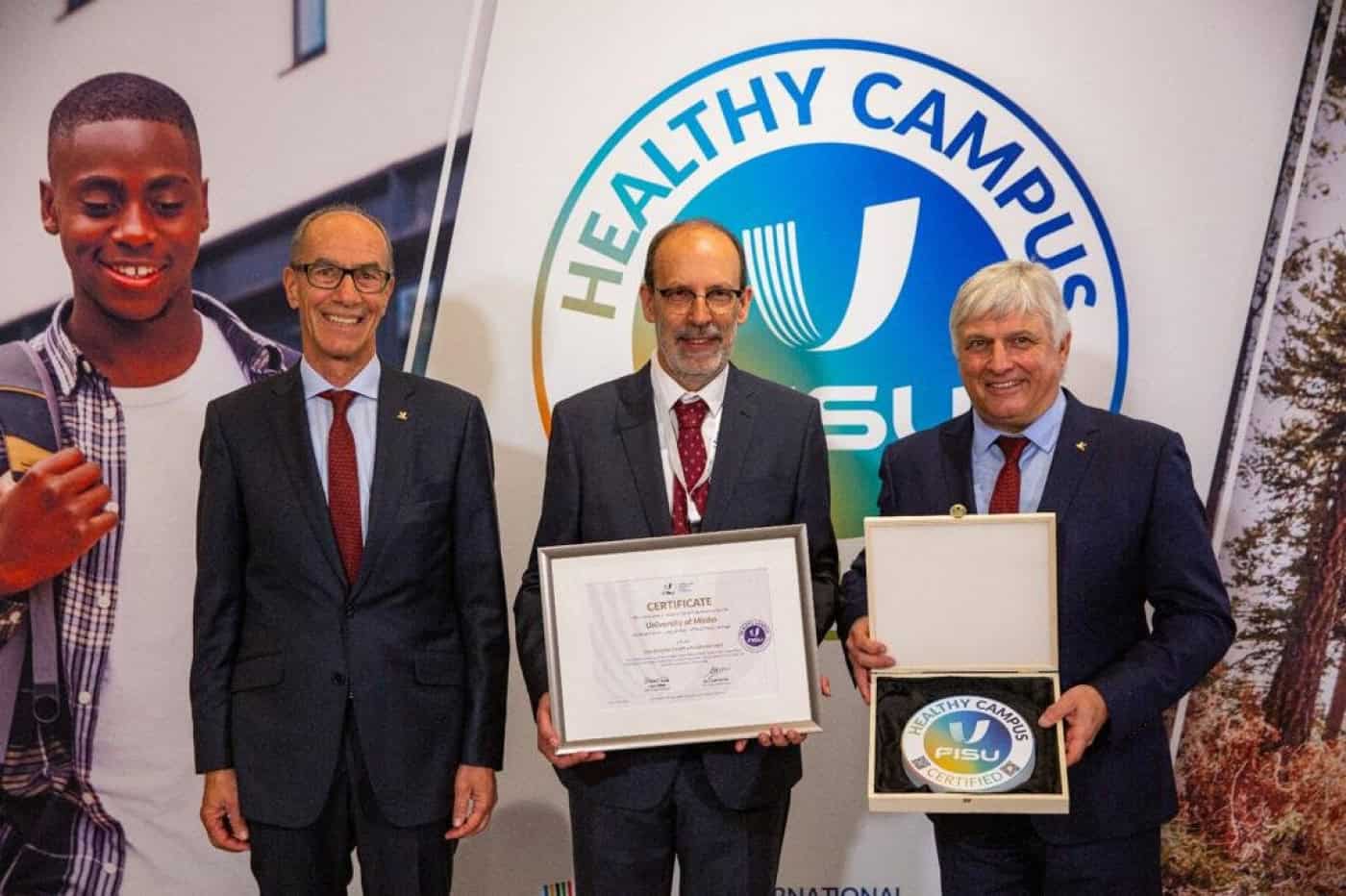 Desporto na UMinho recebe "certificação platina" da FISU