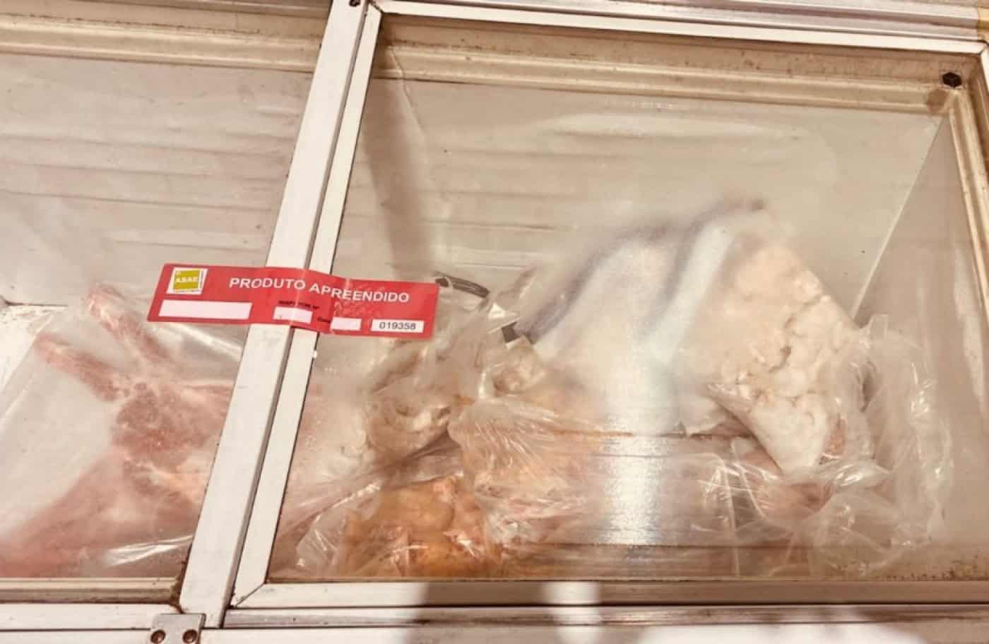 Apreendidos 116 quilos de carne imprópria para consumo em Guimarães