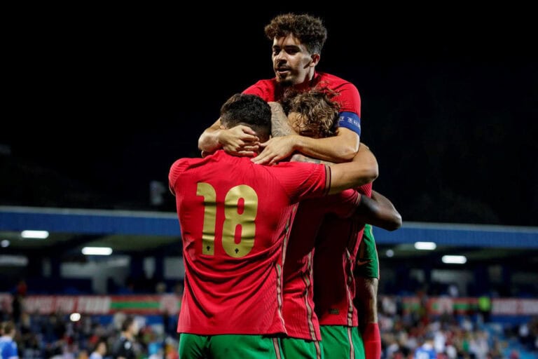 Portugal goleia Liechtenstein no apuramento para o Europeu de sub-21