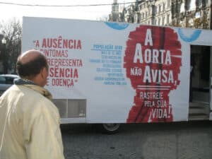 Braga recebe camião de rastreios ao aneurisma da aorta abdominal