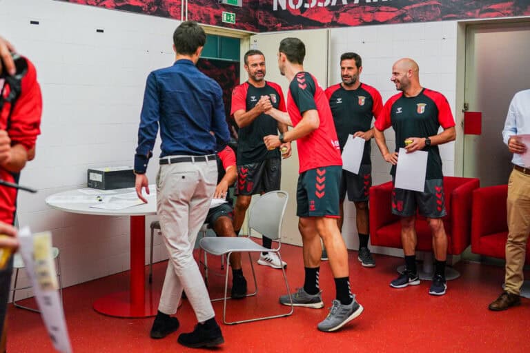 SC Braga regressa ao trabalho com dois 'reforços' da equipa B