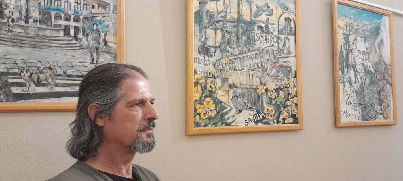 Casa dos Coimbras recebe exposição de pintura do famalicense David Lopes