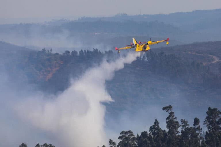 Ponte da Barca já recebeu um meio aéreo pesado para combater incêndio em Lindoso
