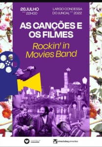 Largo Condessa do Juncal recebe a 6ª edição de "As canções e os Filmes"