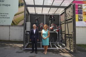 Guimarães inaugura parques de estacionamento de velocípedes