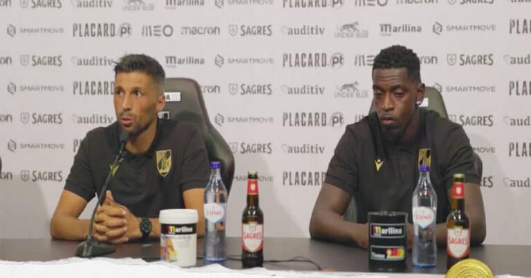 Moreno rejeita "medo" e pede "controlo" frente ao Hajduk Split