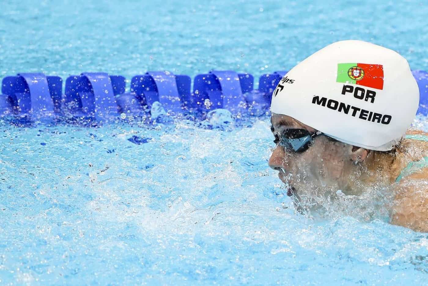 Ana Catarina Monteiro na final dos 200m mariposa