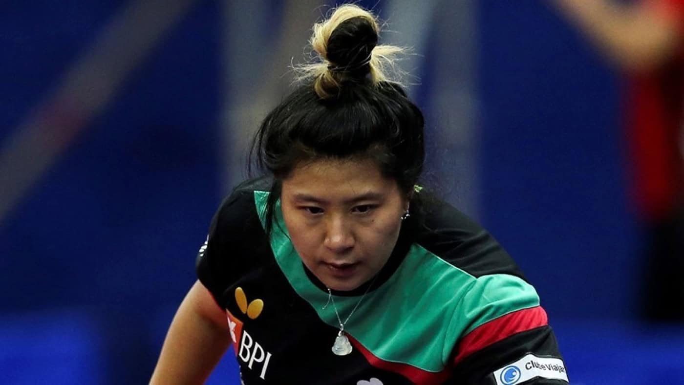 Shao Jieni qualifica-se para os oitavos de final no ténis de mesa