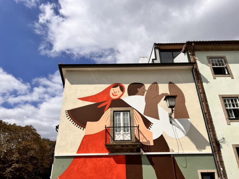 Arte urbana ganha forma nas paredes da cidade de Braga