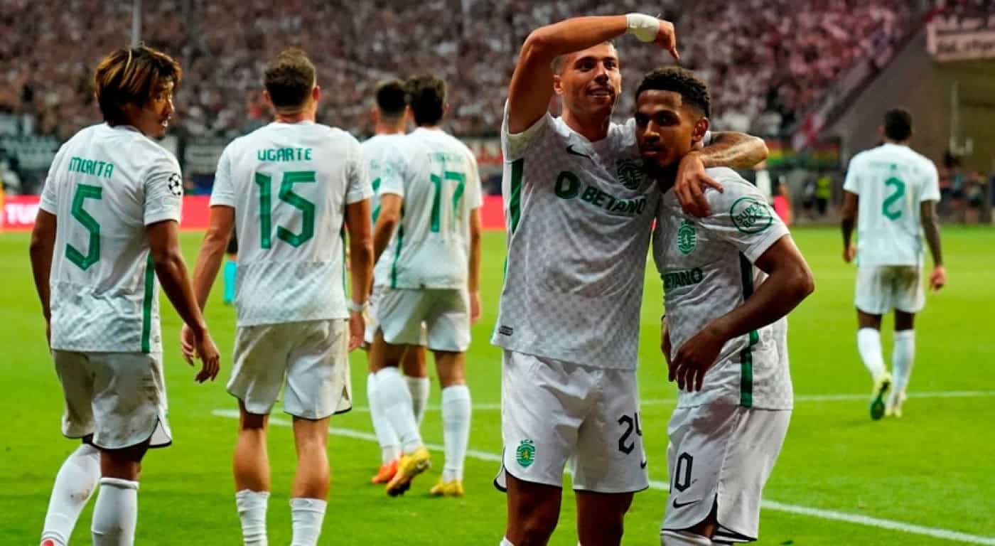 Sporting estreia-se na Champions com vitória inédita na Alemanha