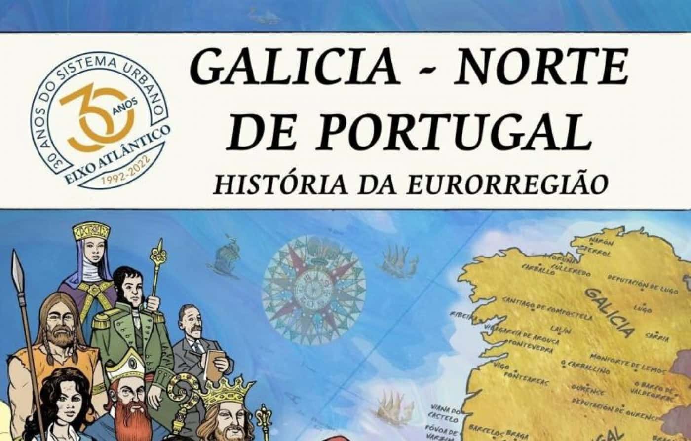 Nova banda desenhada conta a história da Euroregião 'Galiza Norte de Portugal'