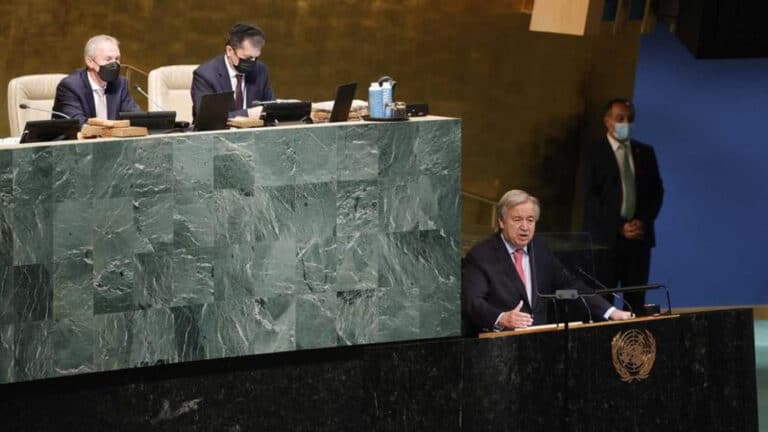 Guterres diz que G20 caiu na "armadilha das divisões geopolíticas" e que há risco de "G-nada"&nbsp;