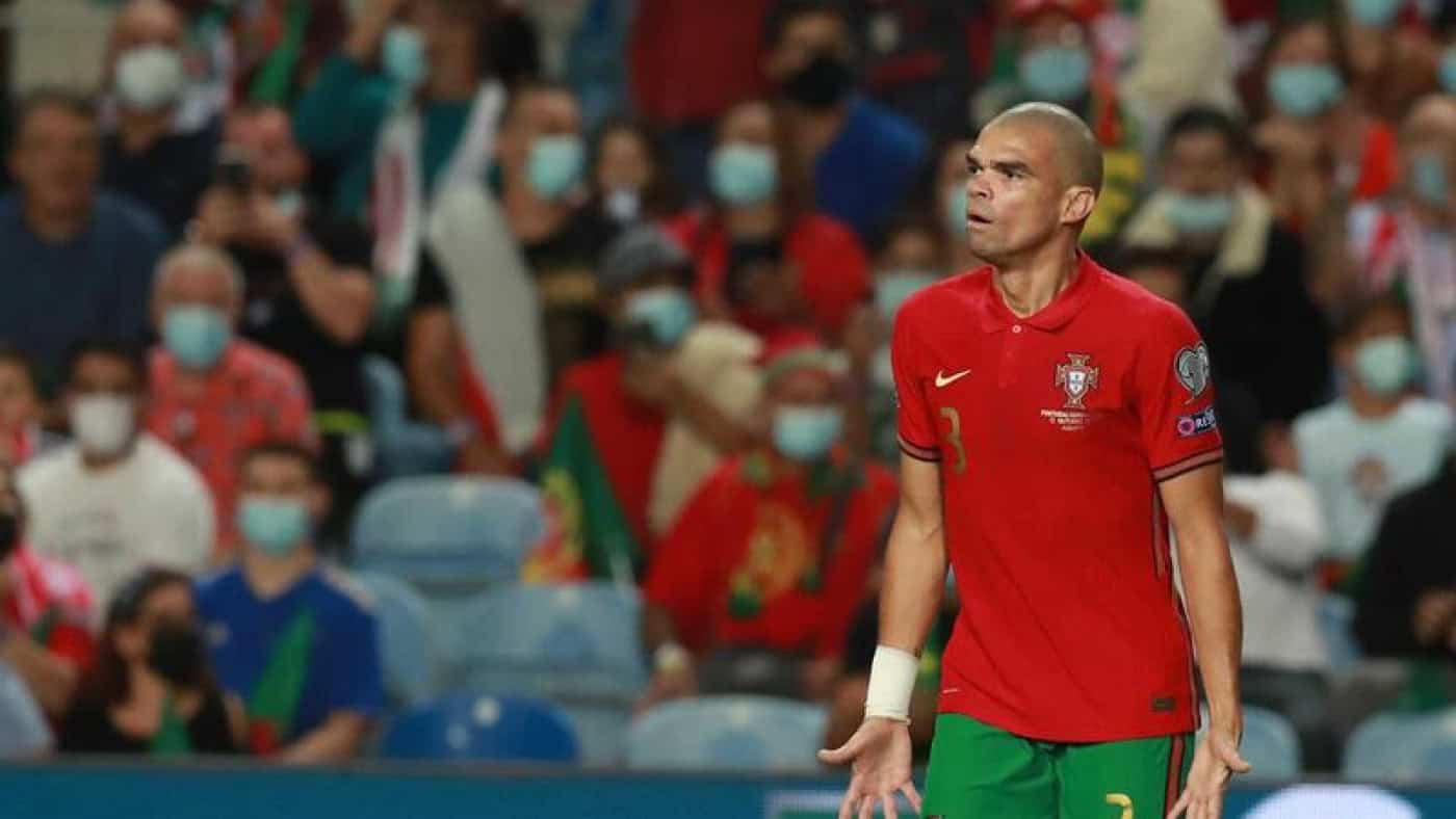 Pepe dispensado da seleção portuguesa devido a problemas físicos