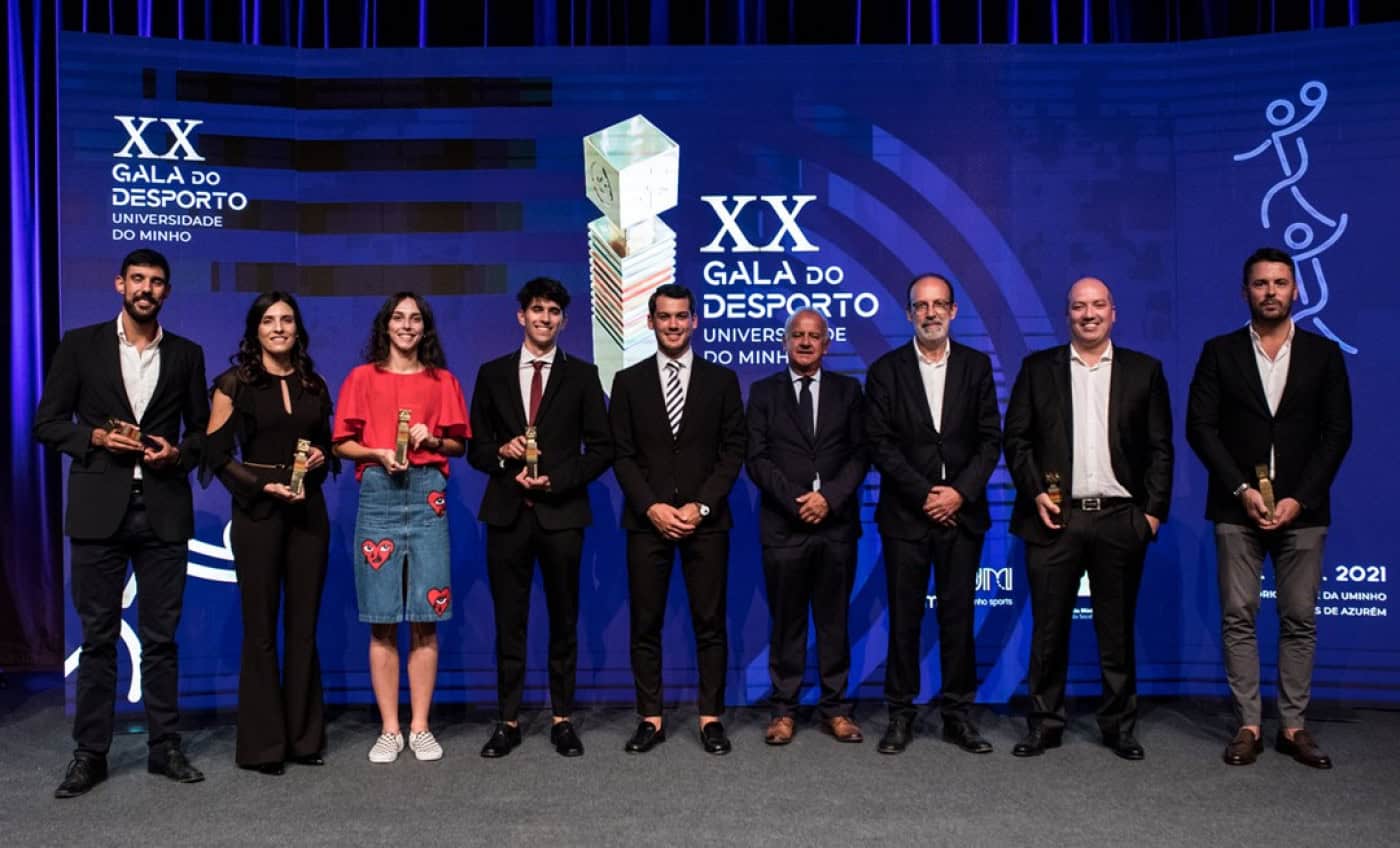 Cinco modalidades representadas nos nomeados para treinador do ano da UMinho