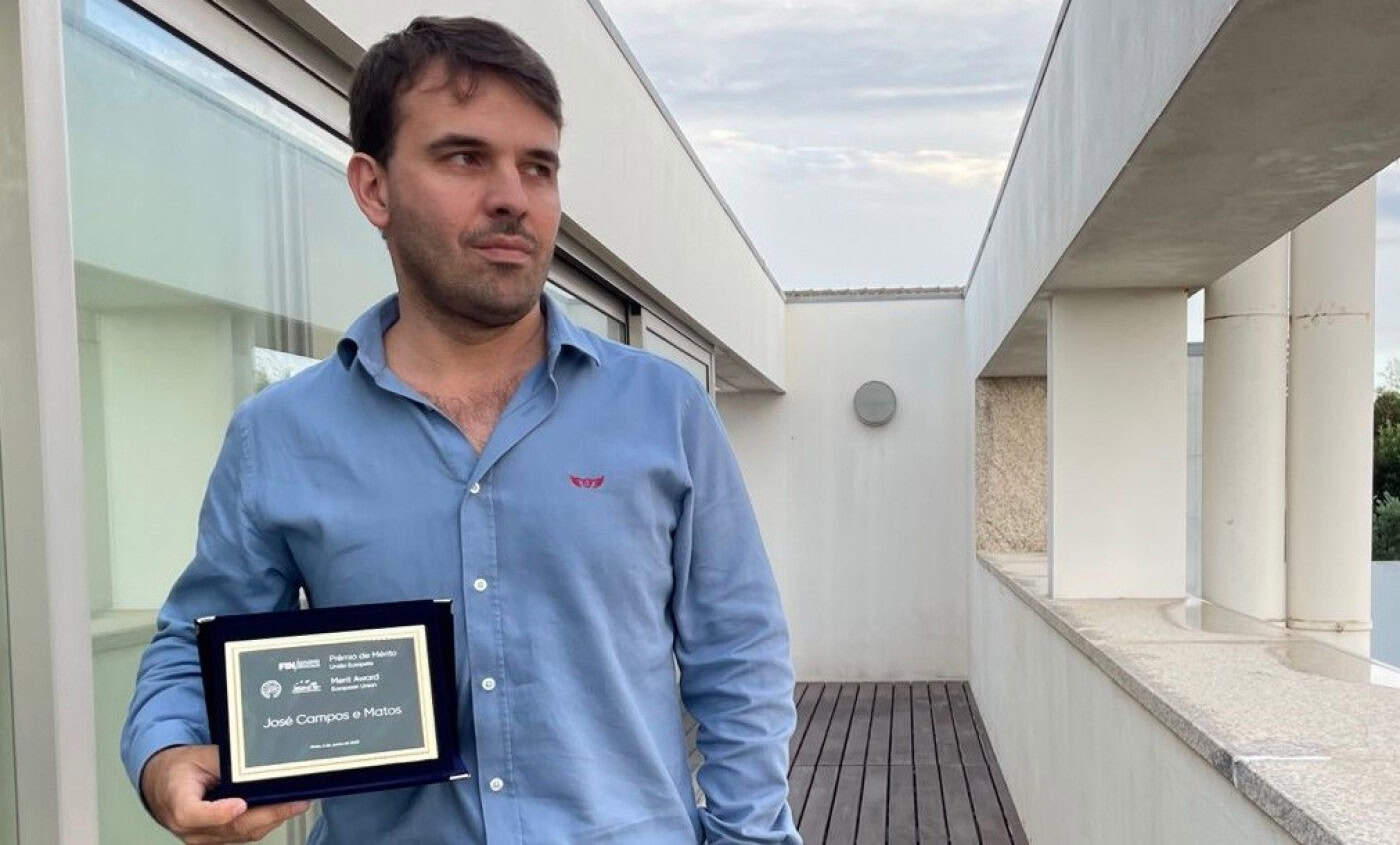 Professor da UMinho distinguido com Prémio de Mérito União Europeia