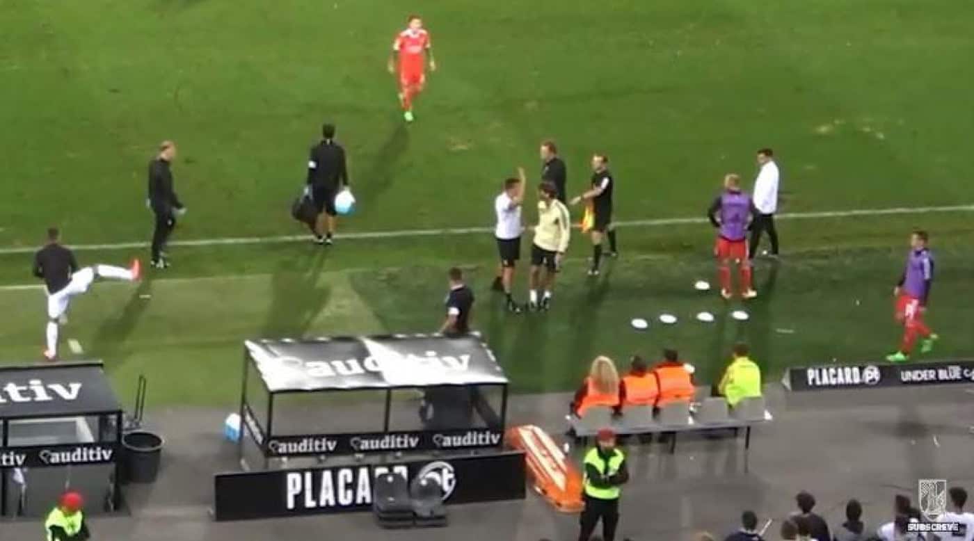 Suspensão de Douglas. Vitória SC desmente equipa de arbitragem