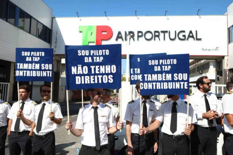 Pilotos sugerem à TAP mesma lógica da renovação da frota automóvel para repor condições laborais&nbsp;