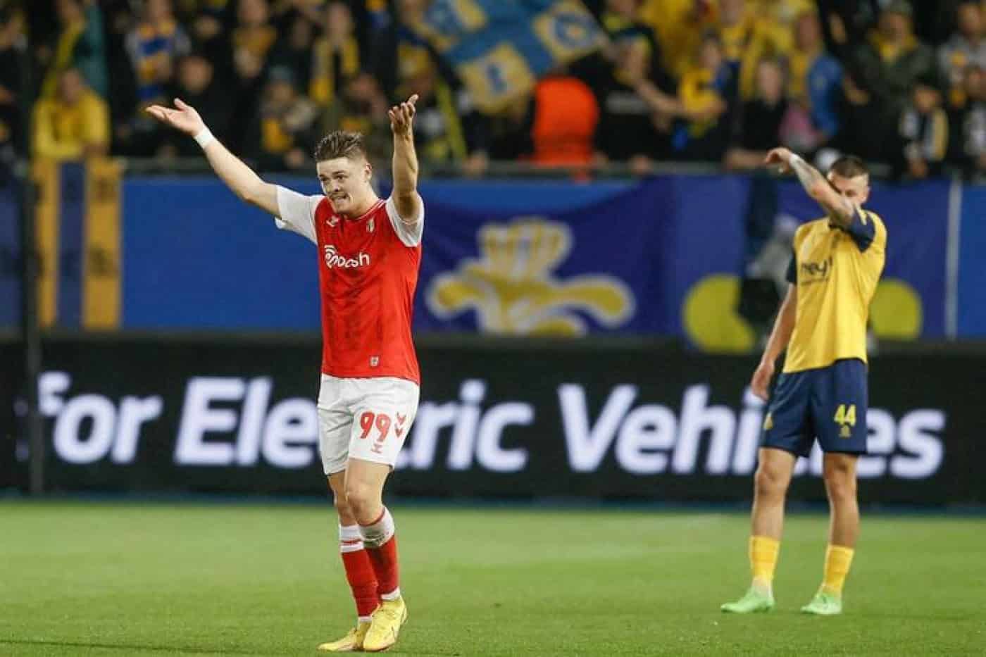 Vitinha é o primeiro português e o mais jovem a marcar 3 golos pelo SC Braga num jogo europeu