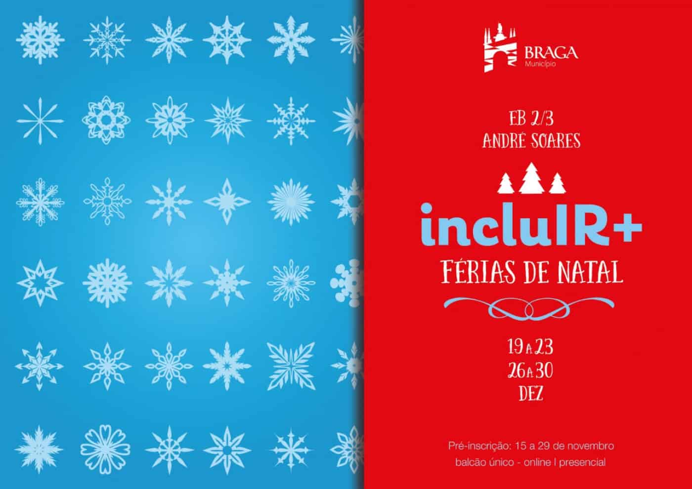 Câmara de Braga lança programa inclusivo para as férias de Natal