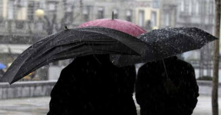 Braga sob aviso amarelo até às 21h00 devido à chuva&nbsp;